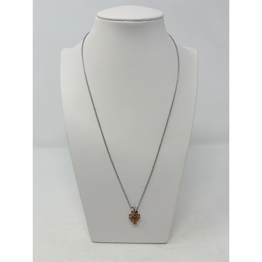 Shop LC Sri Lankan Orange Moonstone/Lab Created Orange Sapphire Necklace 5209